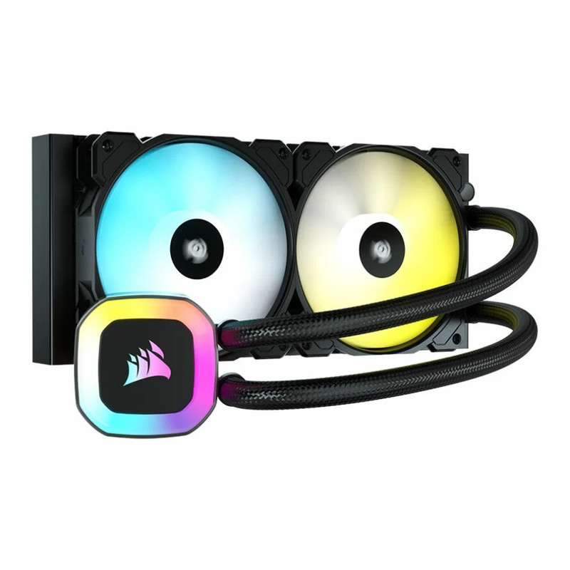 خنک کننده پردازنده کورسیر مدل H100 RGB