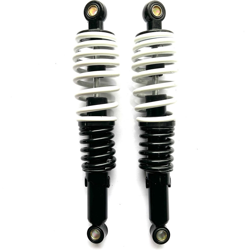 خرید و قیمت کمک فنر عقب موتور سیکلت فابریک مدل F2/CDI 125 WHITE مجموعه 2 عددی