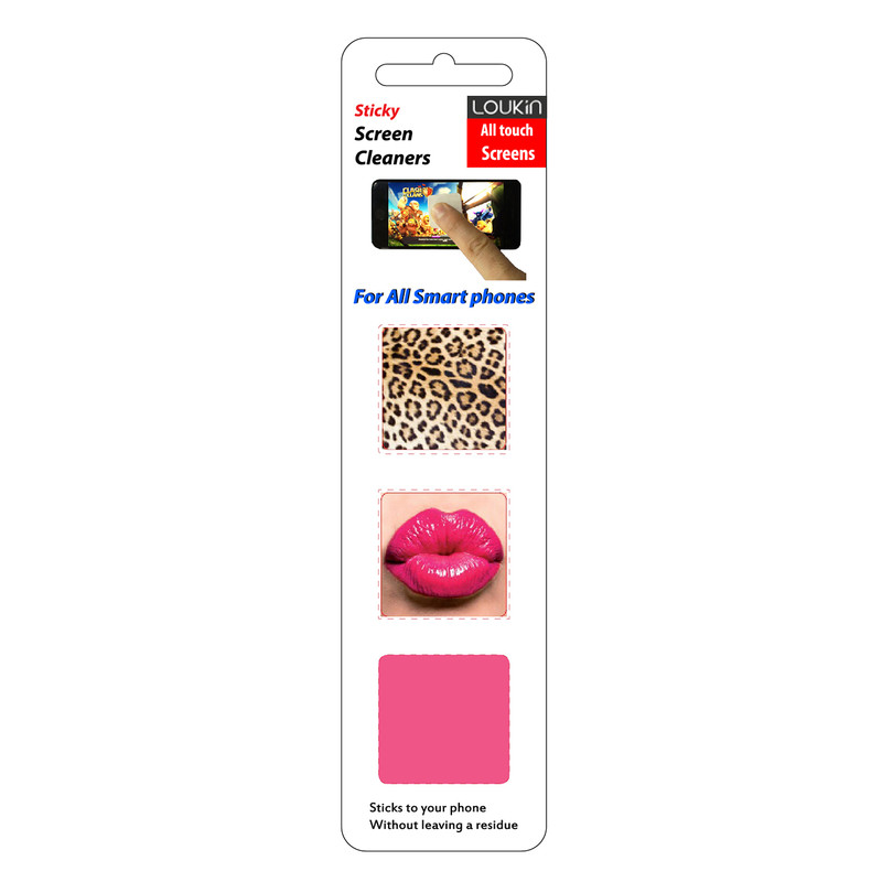 پد پاک کننده صفحه نمایش لوکین طرح دخترانه مجموعه بسته 3 عددی