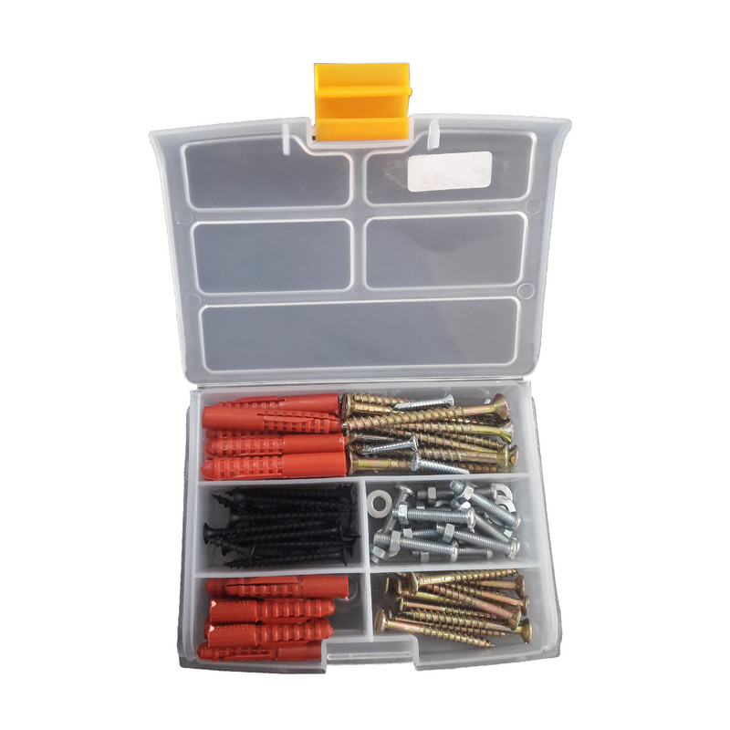 پیچ و رول پلاک تکنو باغلانتی مدل Tek-120 مجموعه 120 عددی