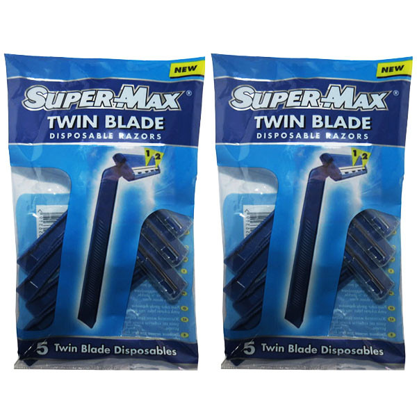 خود تراش سوپرمکس مدل TWIN مجموعه 2 عددی