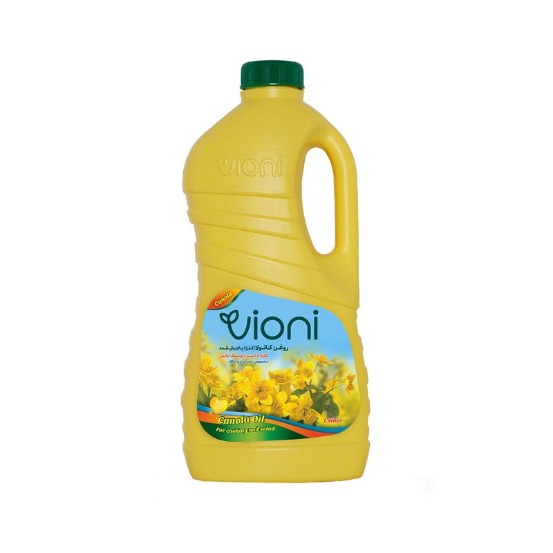 خرید و قیمت روغن مخلوط آفتابگردان و کانولا ویونی - 1.8 لیتر