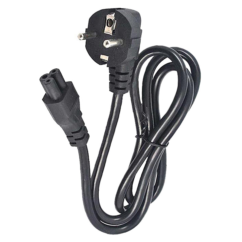 کابل برق سه پین منبع تغذیه لپ تاپ دی نت مدل D105 طول 1.5 متر