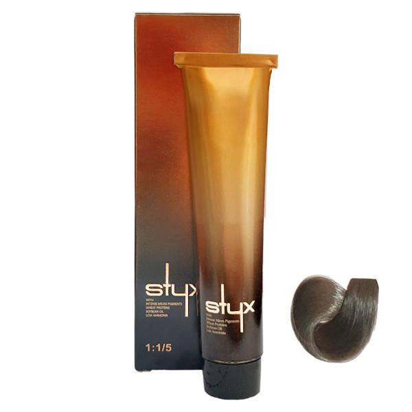 خرید و قیمت رنگ مو استايکس شماره 9M حجم 100 ميلي ليتر رنگ بلوند زیتونی بسیار روشن