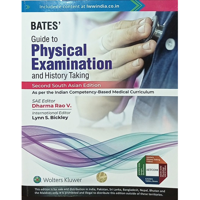 خرید و قیمت کتاب Bates Guide to Physical Examination and History Taking اثر Lynn Bickley انتشارات LWW