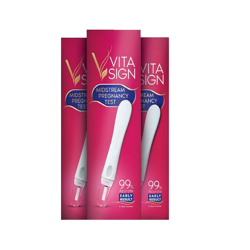 خرید و قیمت تست بارداری ویتاساین مدل Midstream مجموعه 3 عددی