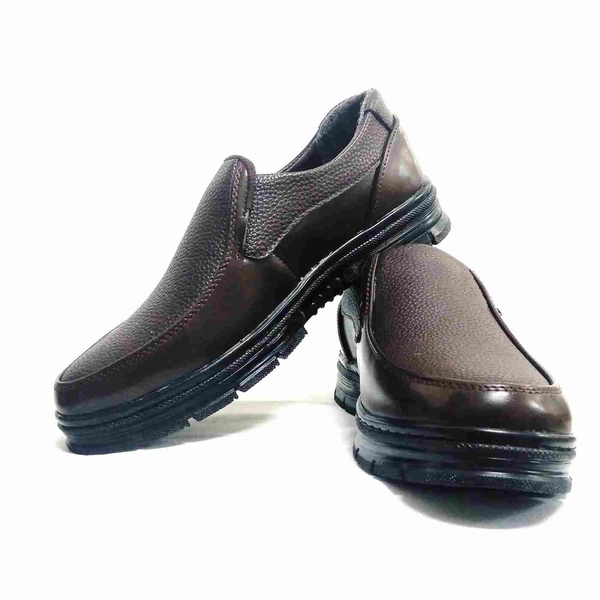 کفش مردانه مدل مجلسی رامون رنگ قهوه ای5