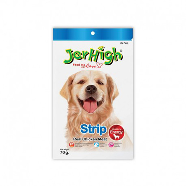 غذای تشویقی سگ جرهای مدل Strip وزن 70 گرم