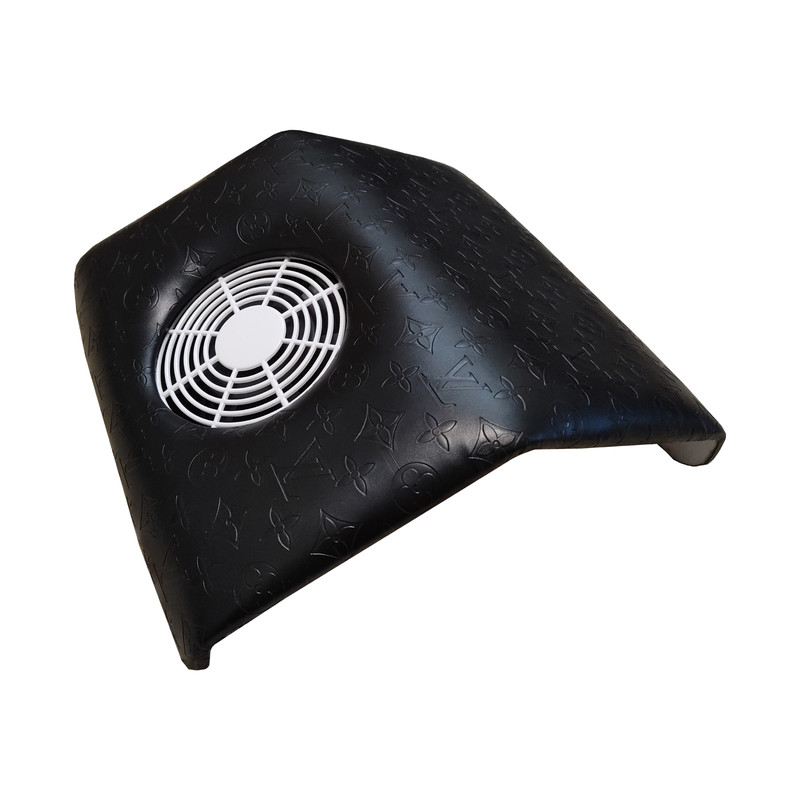 فن زیر دست کاشت ناخن کریستال مدل LV