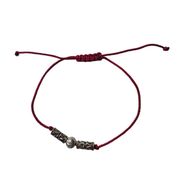 خرید و قیمت دستبند مدل مورس طرح حرف K کد HC327