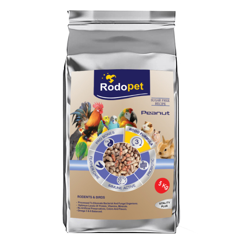 غذای پرندگان و جوندگان ردوپت مدل بادام زمینی وزن 5 کیلوگرم