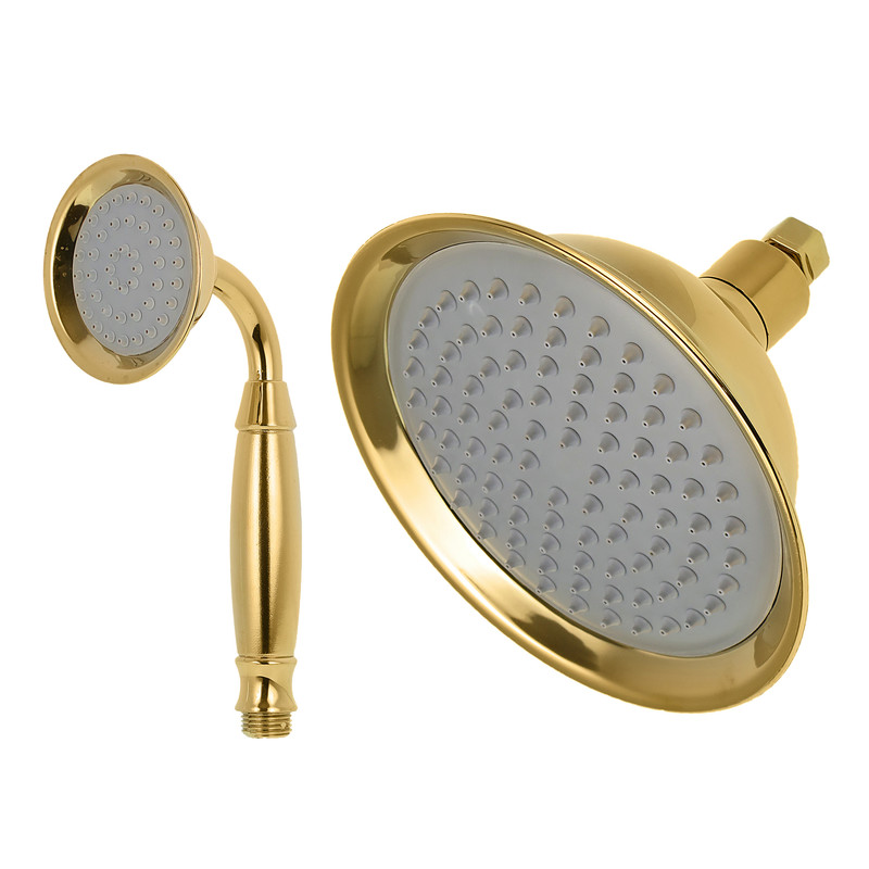 خرید و قیمت سردوش حمام آریا نوین مدل زنگوله کد TG مجموعه 2 عددی