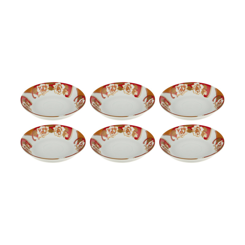 نعلبکی نسترن مدل S01 بسته 6 عددی