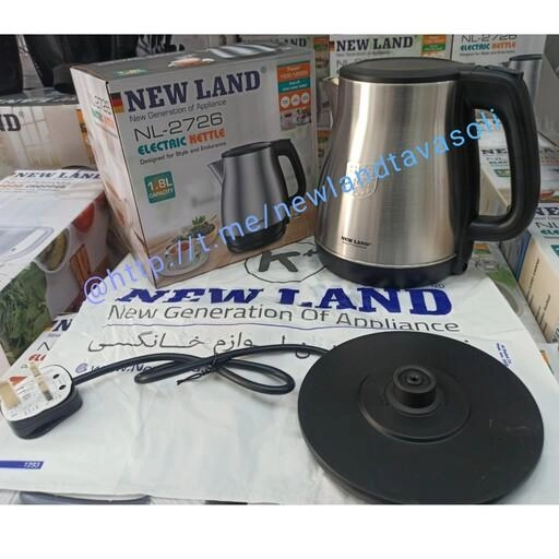 کتری برقی نیلوند مدل electric kettle newland NL-2726  11