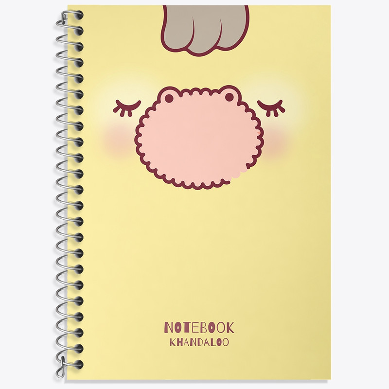 دفتر لغت 50 برگ خندالو طرح لاما کیوت کد N1563