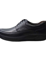 کفش طبی مردانه مدل چرم طبیعی کد 0073 رنگ مشکی