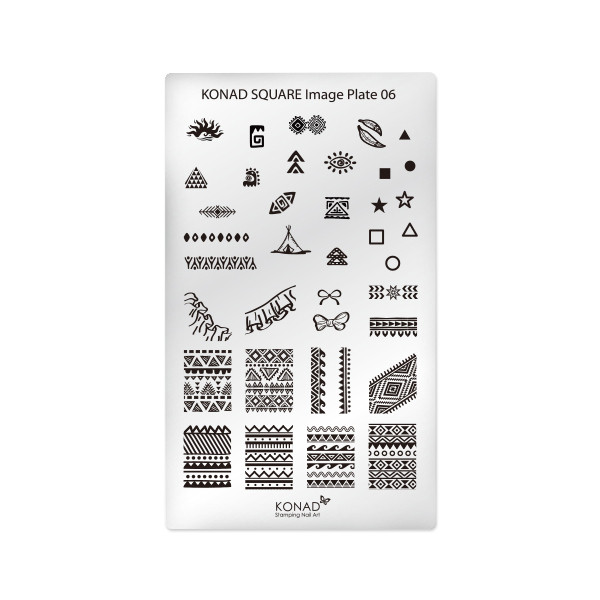 خرید و قیمت شابلون طراحی ناخن کناد کد 06