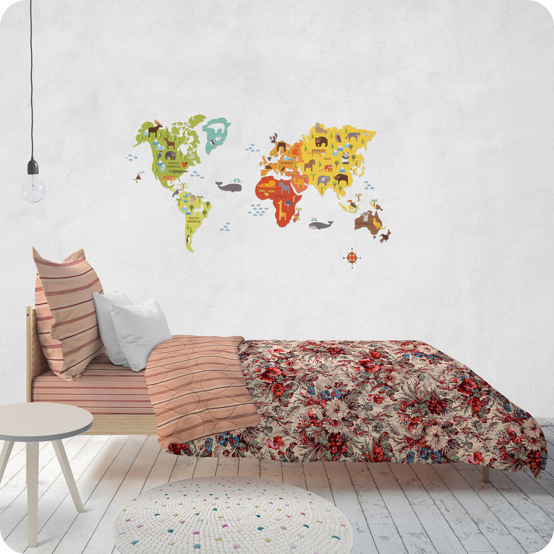 خرید و قیمت سرویس خواب بابل کارپت مدل تیسا طرح کاملیا یک نفره سه تکه