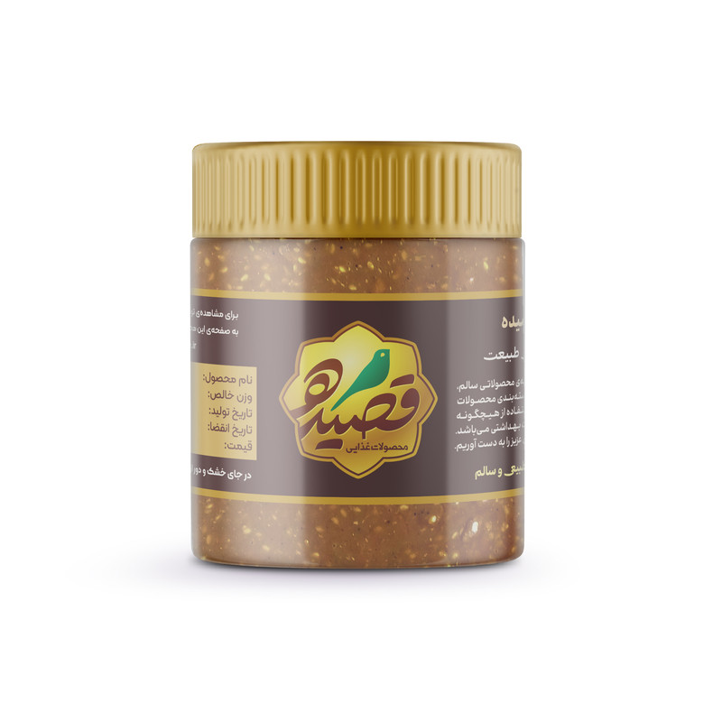 معجون اردهی سهشیره چاقی و خونساز قصیده - 300 گرم