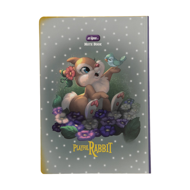 دفتر مشق 50 برگ کلیپس کد 0032-123