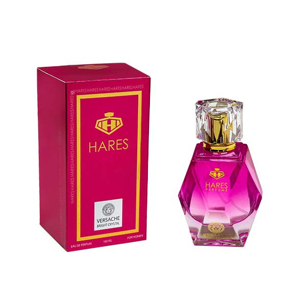 ادوپرفیوم زنانه حارث مدل ورساچه کریستال برایت با رایحه خنک حجم 100 میلیلیتر