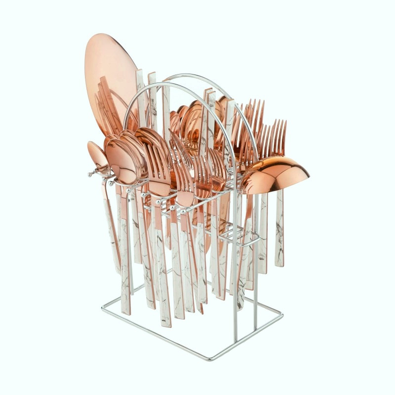 خرید و قیمت سرویس قاشق و چنگال 33 پارچه جی فی نی مدل R-W-M