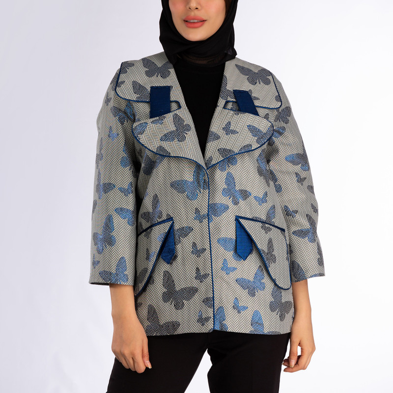 خرید و قیمت مانتو کتی زنانه کلوتو مدل PEARL butterfly