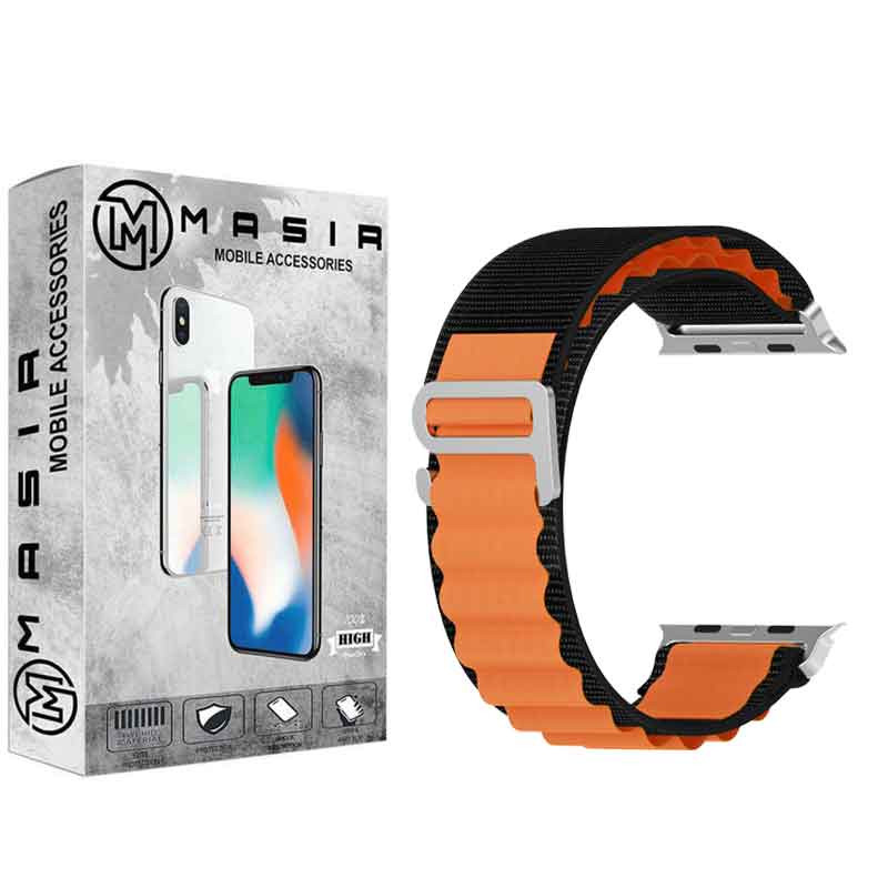 بند مسیر مدل LOPALPIN-02 مناسب برای اپل واچ سری 1/2/3/4/5/6/7/8/ SE/ Ultra سایز 42/44/45/49 میلی متری