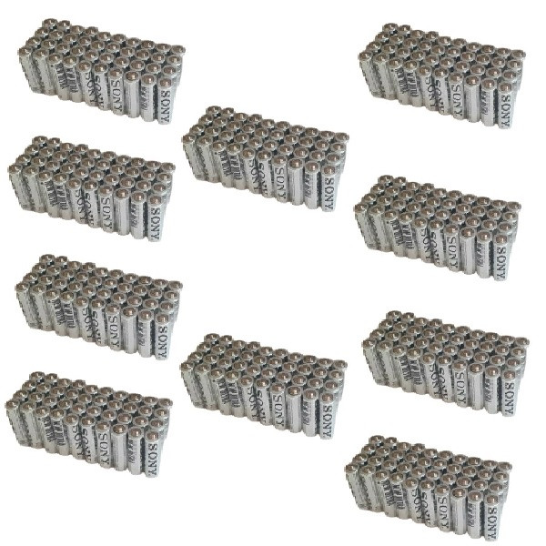 باتری نیم قلمی سونی مدل R03 NEW ULTRA بسته 400 عددی