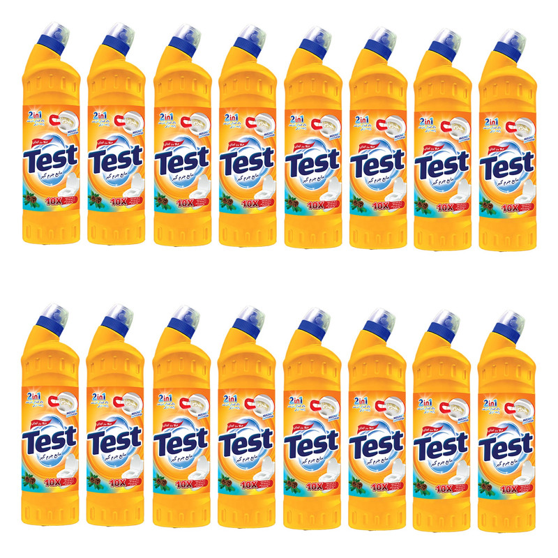 مایع جرمگیر تست مدل Lemon وزن 1000گرم بسته 16 عددی