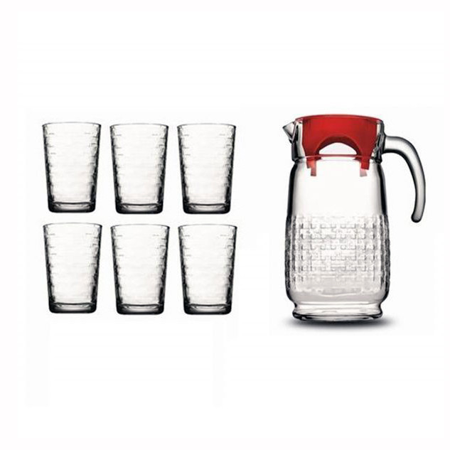 ست پارچ و لیوان 7 پارچه پاشاباغجه مدل Habitat کد 95173