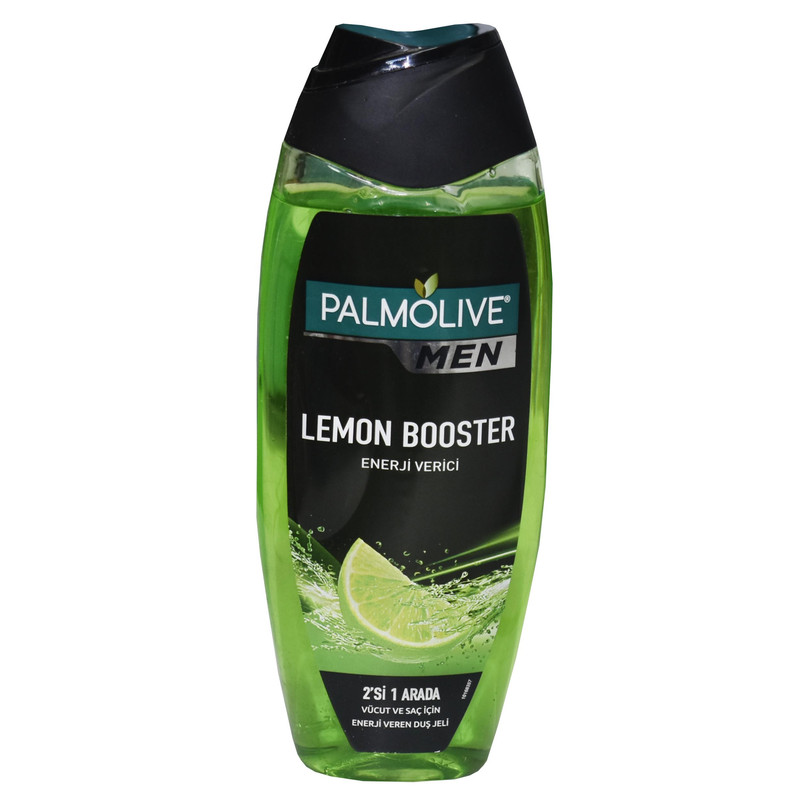 شامپو مو و بدن پالمولیو مدل Lemon booster حجم ۵۰۰ میلی لیتر