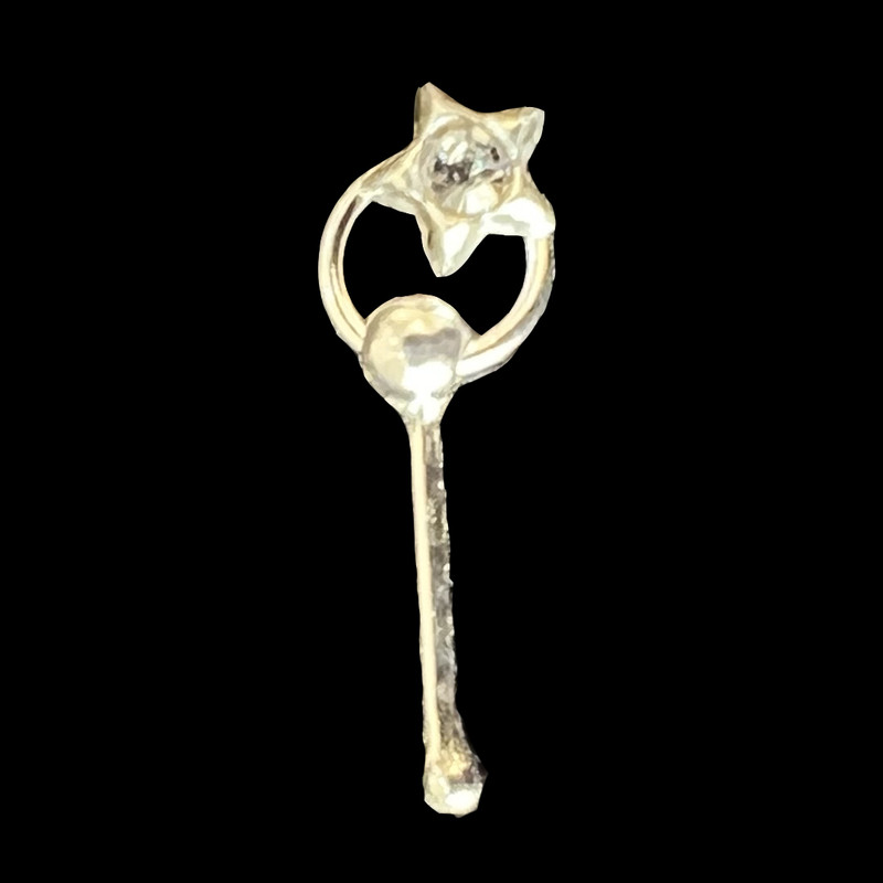 خرید و قیمت پیرسینگ نقره زنانه گیرا مدل G1182