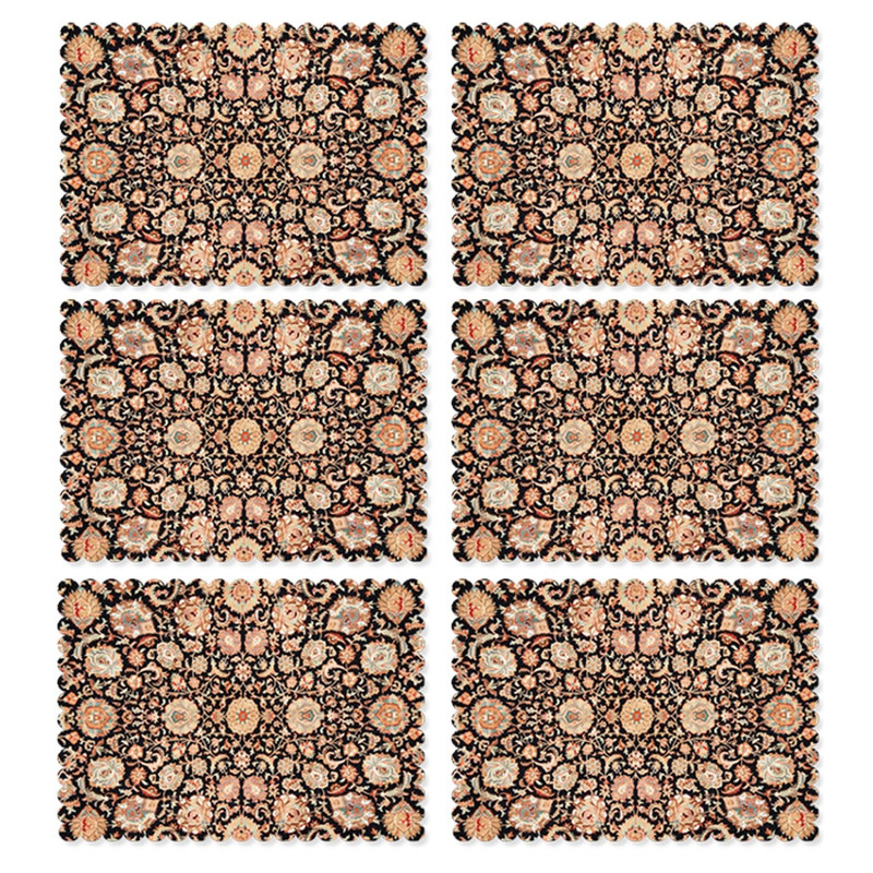 ست زیر بشقابی تهران جی اف ایکس مدل ZB2090 شش عددی