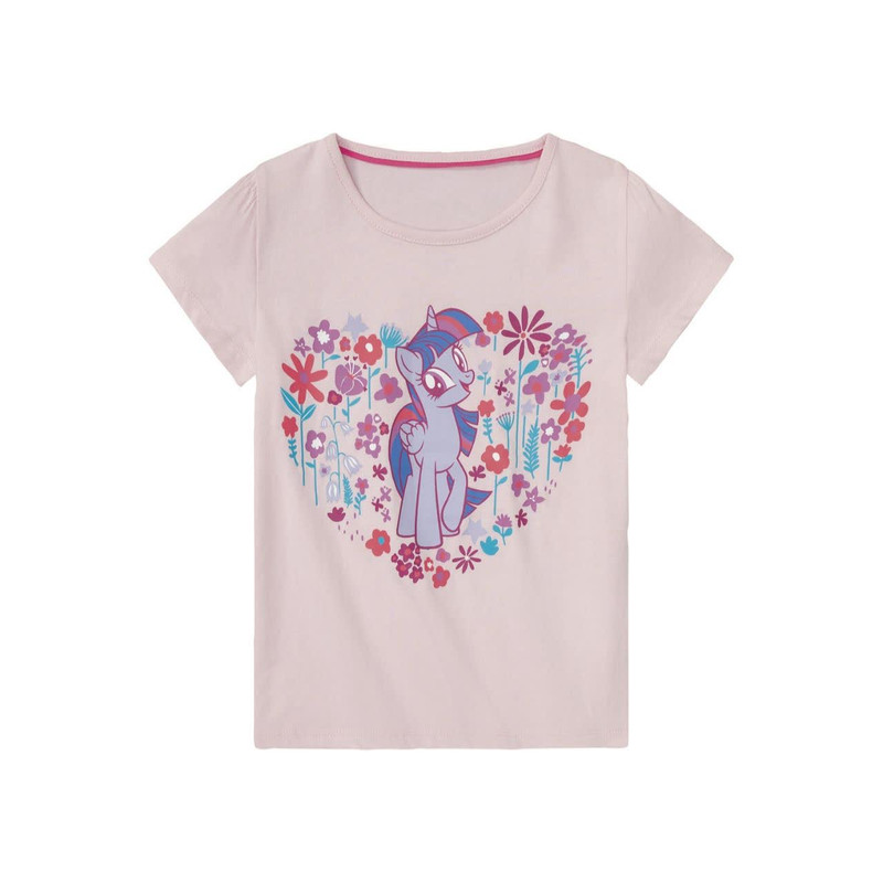 تی شرت آستین کوتاه دخترانه مای لیتل پونی مدل BY9701