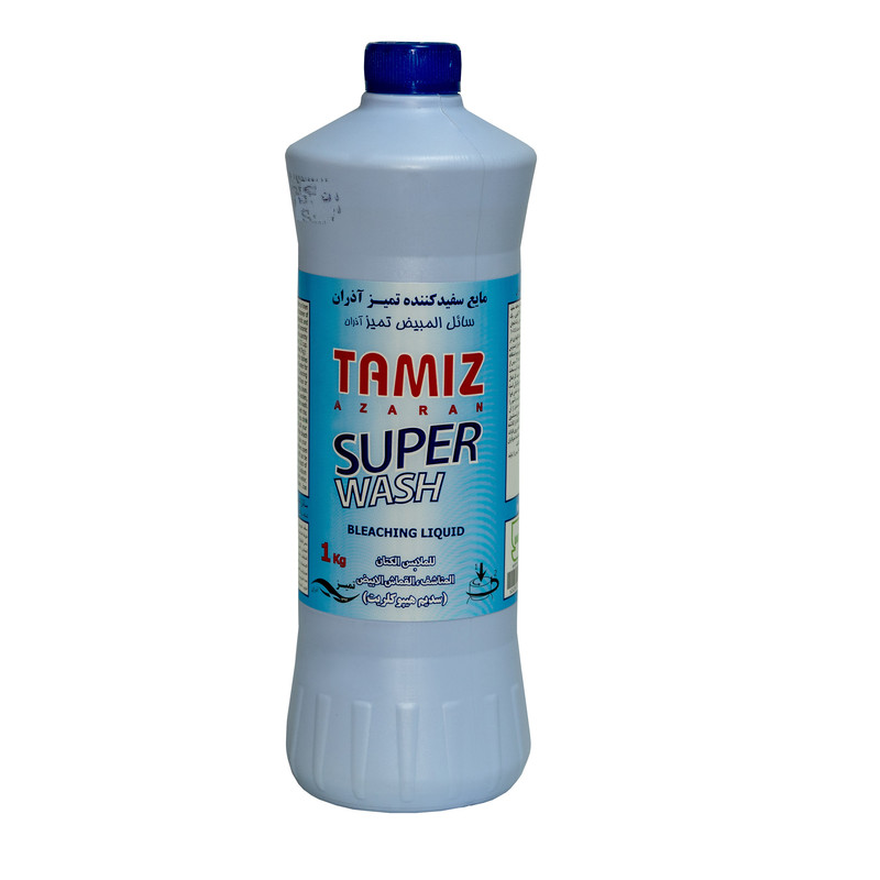 مایع سفیدکننده تمیز آذران مدل MS1 وزن 1000 گرم