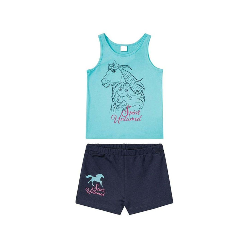 ست تاپ و شلوارک دخترانه مدل 2024