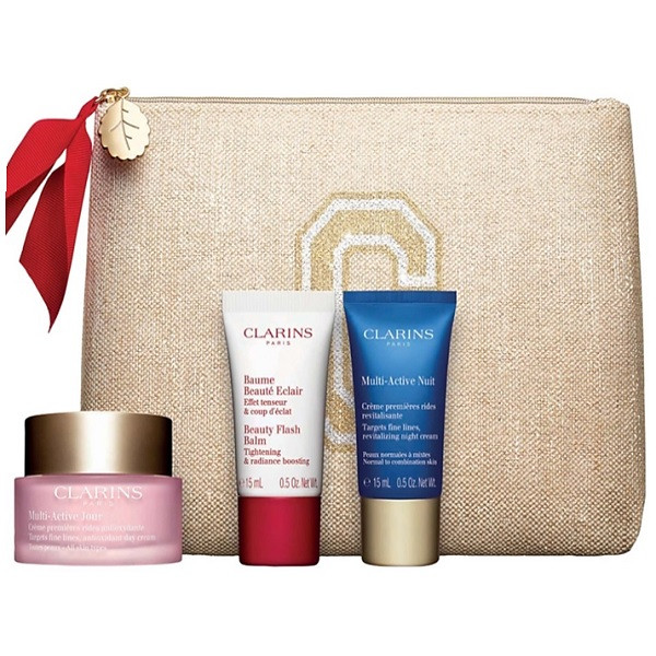 خرید و قیمت مجموعه مراقبت از پوست کلارنس مدل Multi-Active Collection بسته 4 عددی