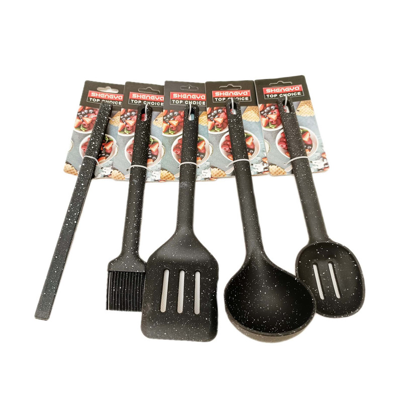 سرویس کفگیر و ملاقه 5 پارچه شنگیا مدل 005