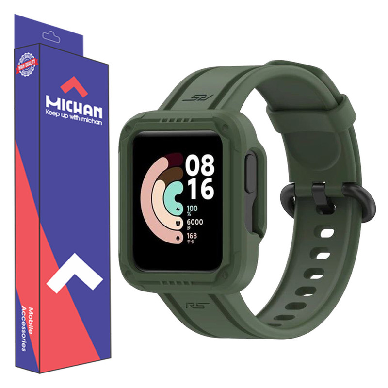 بند میچان مدل Protective strap مناسب برای ساعت هوشمند شیائومی Redmi Watch Lite/Lite 2