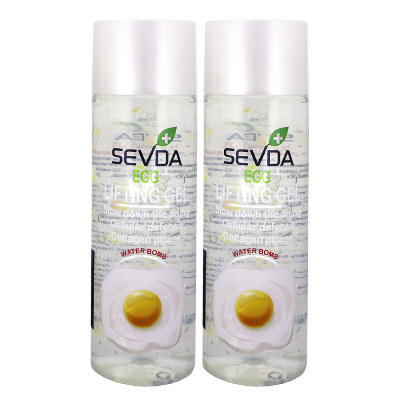 ژل ضد چروک سودا مدل تخم مرغ حجم 250 میلی لیتر مجموعه 2 عددی