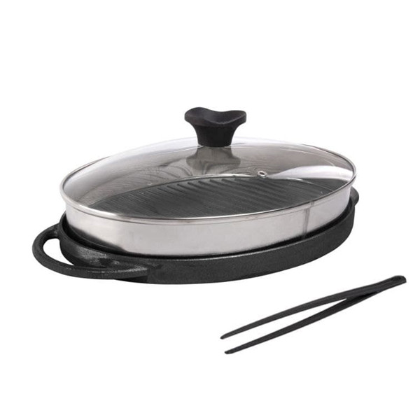 تابه گریل سی اند اس مدل GP2081 سایز 40