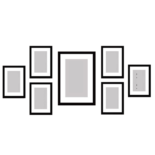 خرید و قیمت قاب عکس بکلیت مدل پاسپارتو 215-52 مجموعه 7 عددی