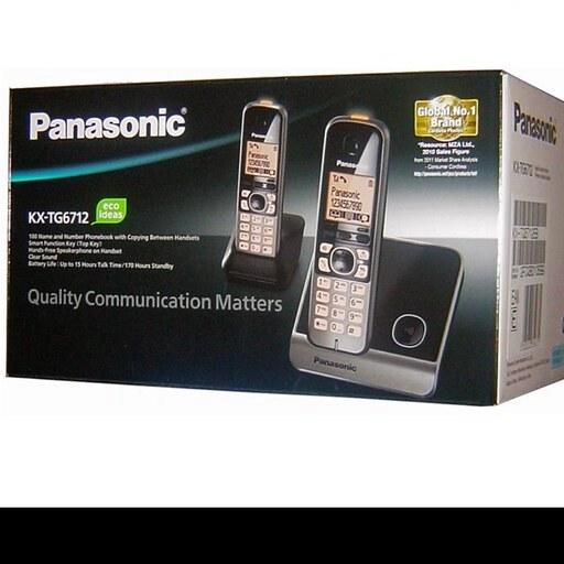 گوشی تلفن بی سیم پاناسونیک مدل KX-TG6712 11