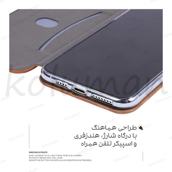 کیف کلاسوری کلومن مدل Rayan مناسب برای گوشی موبایل سامسونگ Galaxy A32 5G / A13 4G / M32 5G4