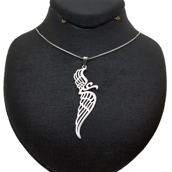 گردنبند نقره زنانه طرح علی کد UN0072