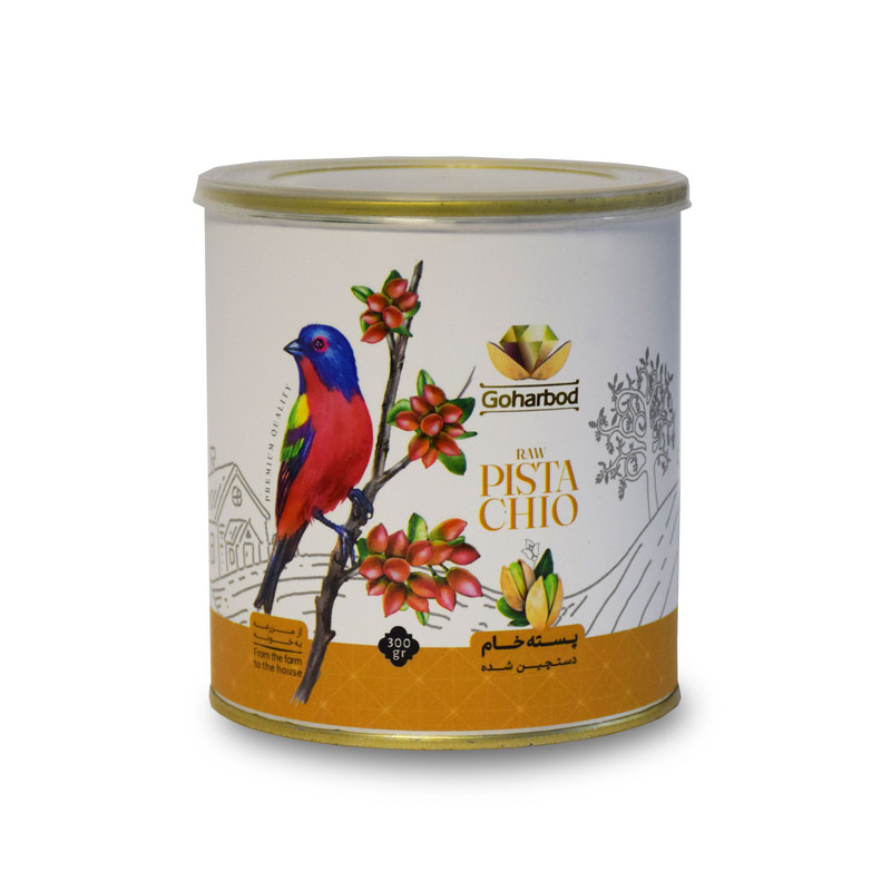 پسته اکبری خام گهربد - 300 گرم