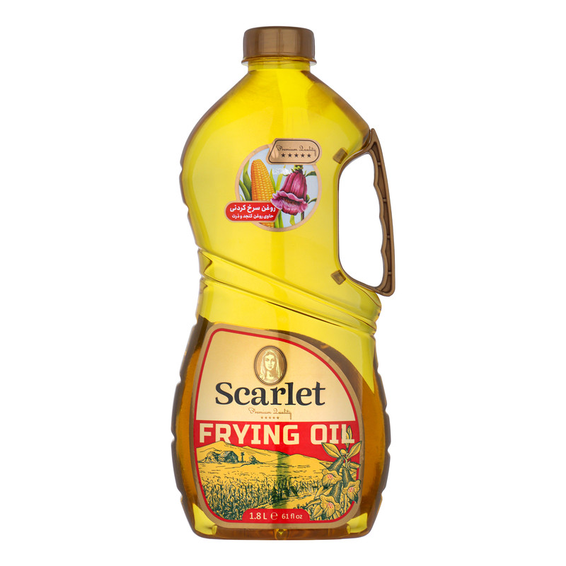 روغن سرخ کردنی حاوی کنجد و ذرت اسکارلت - 1.8 لیتر