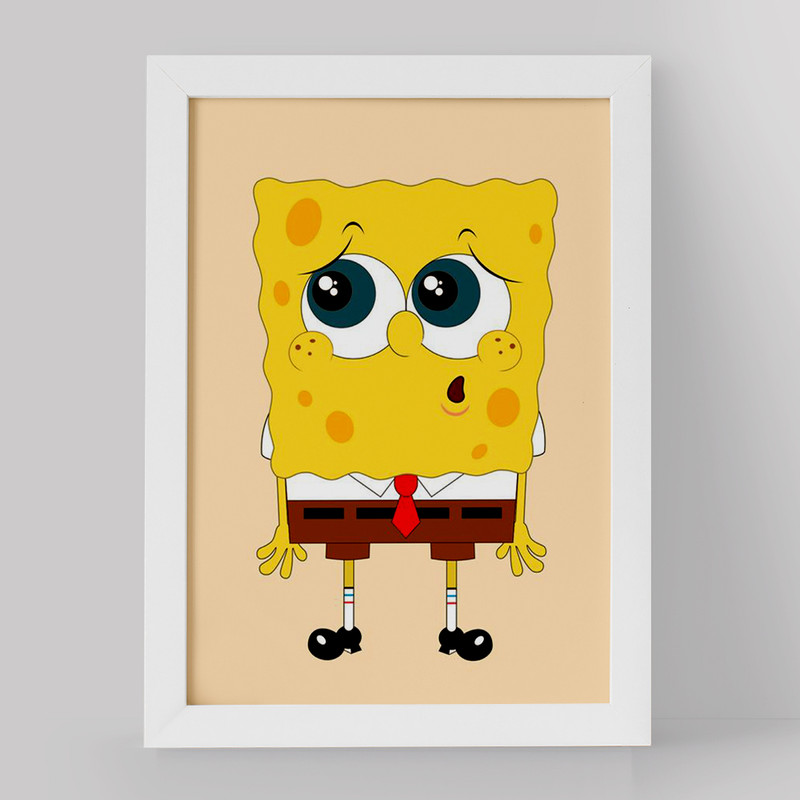 تابلو خندالو مدل باب اسفنجی کد 1325