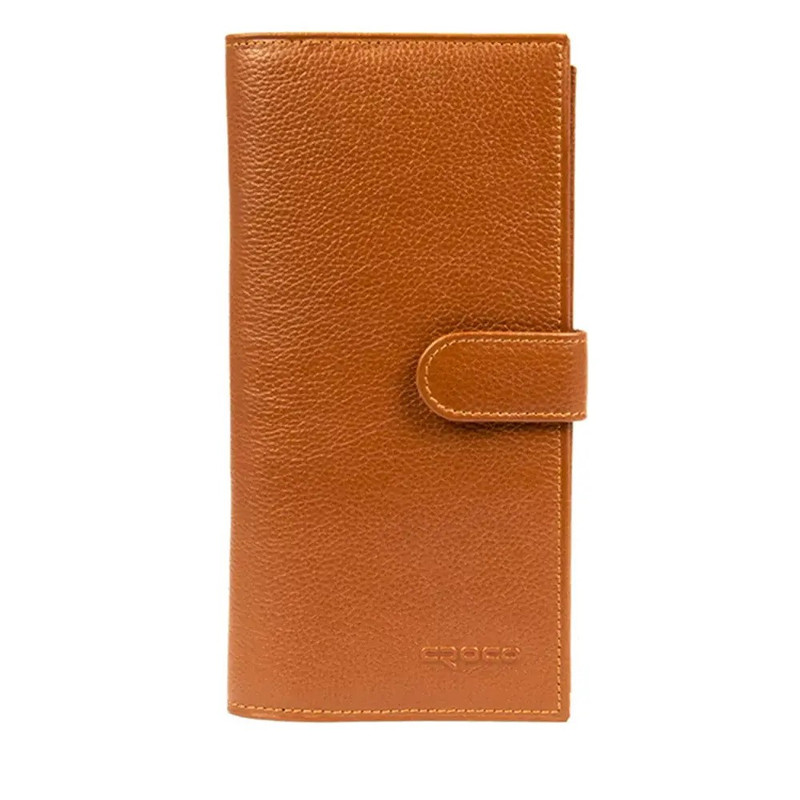 کیف پول چرم کروکو مدل رایان